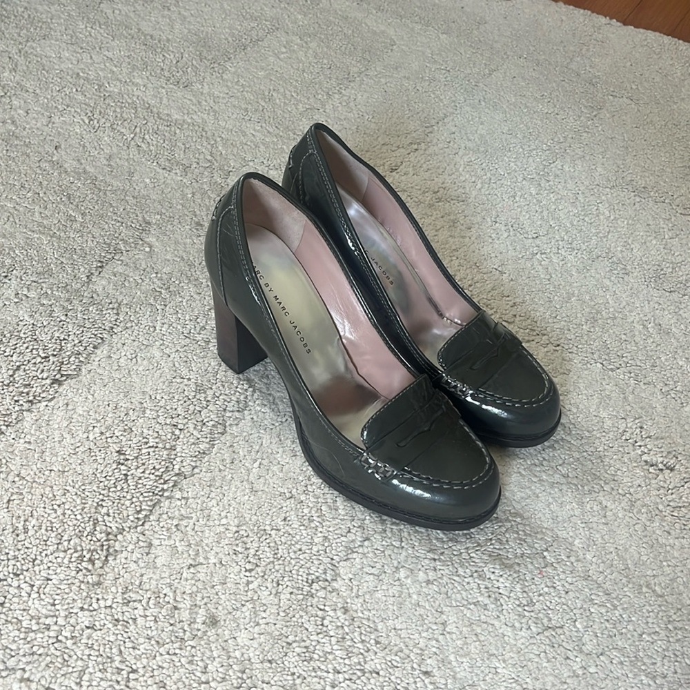 Forest Green Marc Jacob Heals - Size 40 (European sizes)